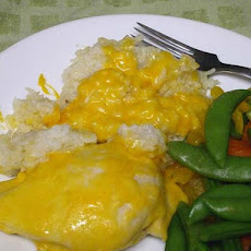 Cheesy Chicken & Rice Bake