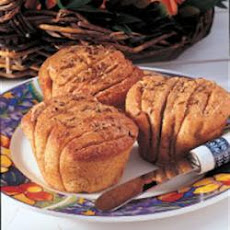 Accordion Rye Rolls