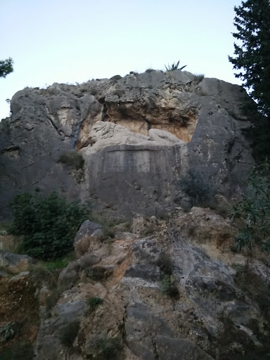 Nafplio: 'Sleeping Lion' Monument