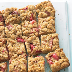 Rhubarb Crumb Bars