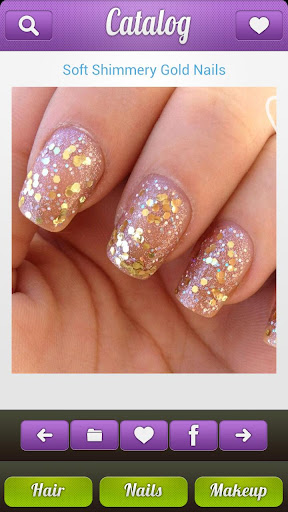 nail-art-hairstyle-catalog for android screenshot