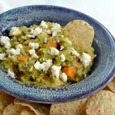 Guacamole with butternut squash and chipotle