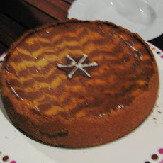Chocolate and Coffee Baked Cheesecake