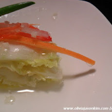 Baek Kimchi (White Non-Spicy Kimchi)