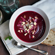 Roasted Beet and Fennel Soup