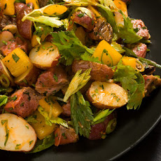 Steak Salad with Tomato Vinaigrette Recipe