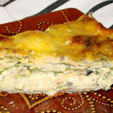 Spinach and Mushroom Quiche