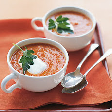 Spiced Chickpea and Tomato Soup