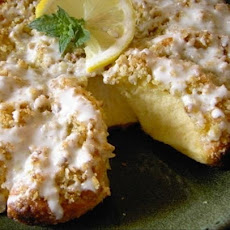 Lemon-Pecan Sunburst Coffee Cake