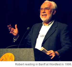 AUDIO / Robert Kroetsch reading at Capilano College
