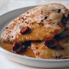 Sautéed Turkey Cutlets with Orange-Cranberry Pan Sauce
