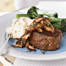 Tenderloin Steaks With Mushroom, Marsala Sauce
