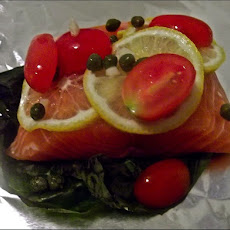 Salmon en Papillote