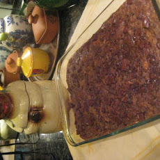 Triple Chocolate Bread Pudding
