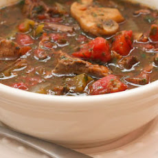 Leftover Roast Beef Italian Stew