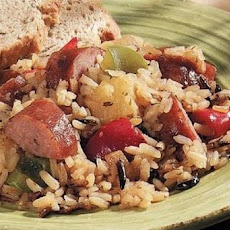 Spicy Sausage and Rice Casserole