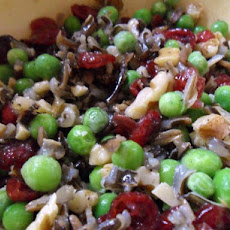 Cranberry Edamame Wild Rice Salad