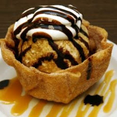 Cinnamon Deep Fried Ice Cream