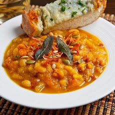 Roasted Pumpkin, Pancetta and Sage Soup