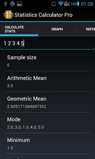 Statistics Calculator Pro