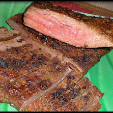 Ivo's Grilled Spice-Rubbed Flank Steak