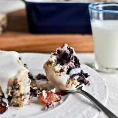 Blueberry Bacon Breakfast Cake
