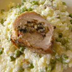 Pancetta and Mushroom Stuffed Pork Tenderloin