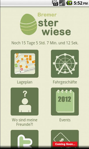 Osterwiese App 2012 Bremen