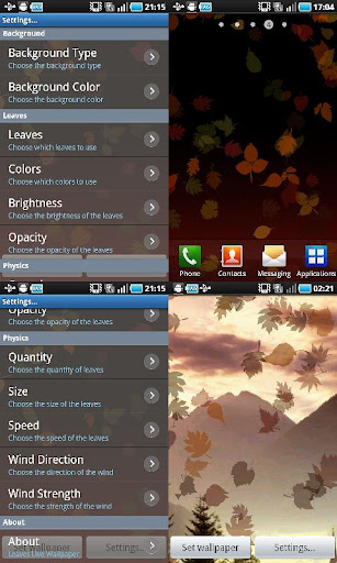 免費下載個人化APP|Leaves Live Wallpaper app開箱文|APP開箱王