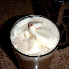 Ice cream and coffee malt