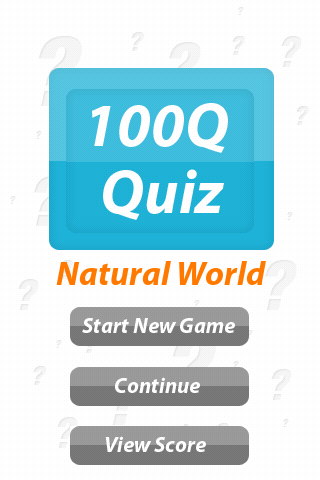 【免費解謎App】Natural World - 100Q Quiz-APP點子