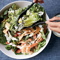 Mexican Shrimp-and-Avocado Salad with Tortilla Chips