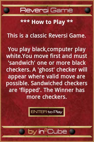 Classic Reversi