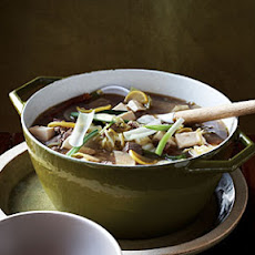 Korean-style Tofu, Vegetable, and Beef Stew