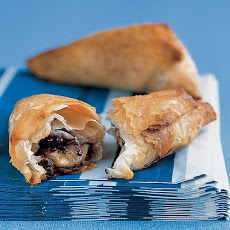 Banana and Chocolate Triangles