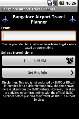 【免費旅遊App】Bangalore Airport Planner-APP點子