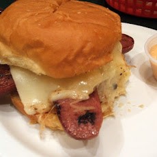 Bratwurst Reubens