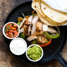 Chicken fajitas