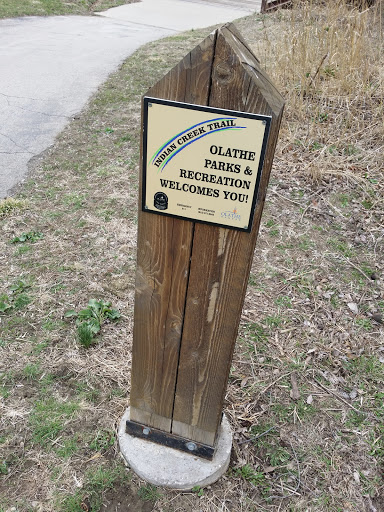 Indian Creek Trail Marker