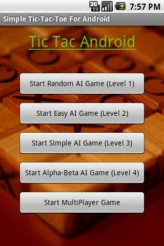 Tic Tac Android