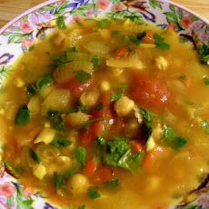 Hasa Al Hummus -- Moroccan Chickpea Soup