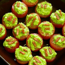 Avocado Stuffed Cherry Tomatoes