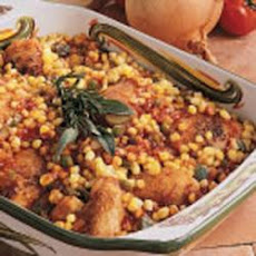 Barbecue Chicken Casserole