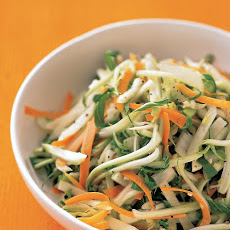 Bok Choy, Carrot, and Apple Slaw