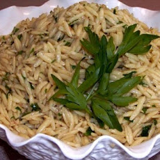 Orzo with Brown Butter and Parsley