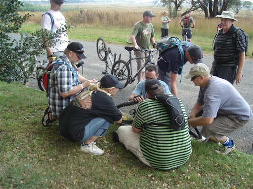 How not to fix a tyre
