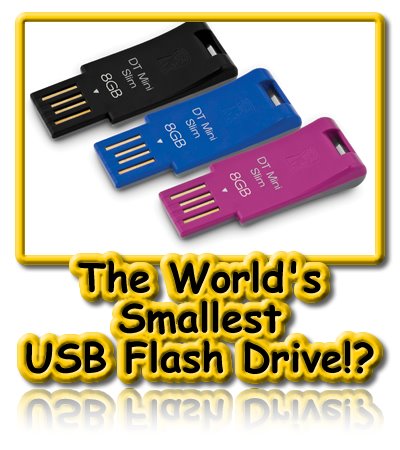 Kingston DataTraveler Mini Slim USB Flash drive, Super Thin, Super Slim