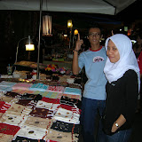 Jonker walk with Aizura and jasin