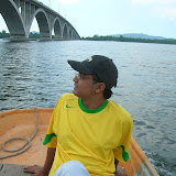Fishing under the Tengku Bainon Bridge