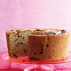 Mocha Chip Angel Food Cake